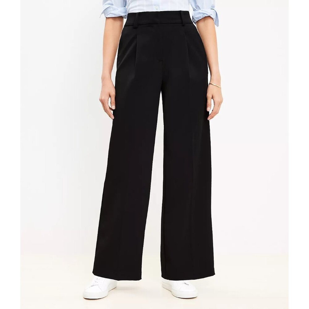 NWT Ann Taylor LOFT Womens Size 2 2x32 Curvy Peyton Bi-Stretch Trouser Pants NEW
